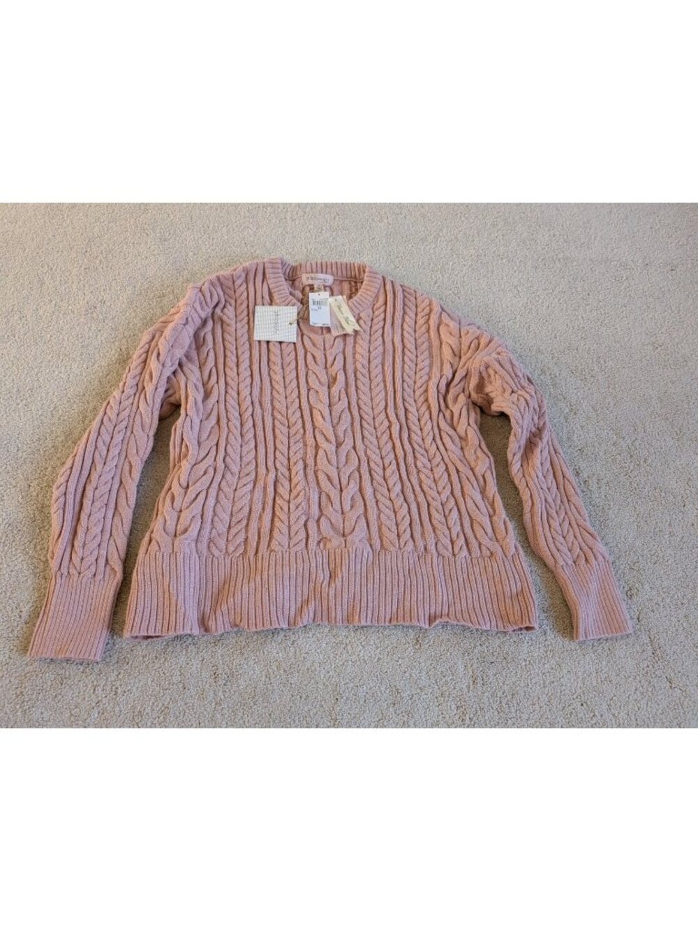 Philosophy Republic Womens Thick Cozy Knit Viscose Blend Sweater LG NWT